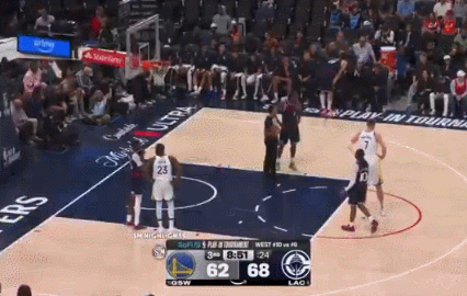 NBA附加赛惊现裁判受伤变故 勇士逆转快船晋级季